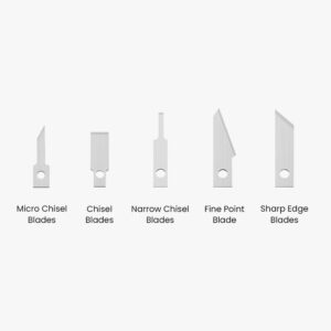 Home FoxMaker's 14 Chawke 5 tipi di lame per CK01